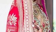 Veere Di Wedding fame Sonam Kapoor looks beautiful in a red lehenga on her special day; see pics