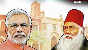 AMU Jinnah Row: PM Modi's portrait replaces AMU founder Sir Syed Ahmed Khan's in PWD guest house; probe ordered