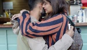 Aren't the two adorable? Sonam Kapoor and Anand Ahuja share a moment before she walks Cannes 2018