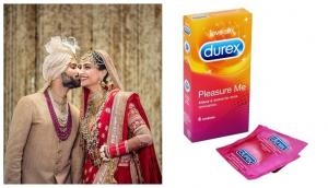Durex condoms just wished Sonam Kapoor, Anand Ahuja on their wedding and Twitterati can't keep calm; see how people reacted