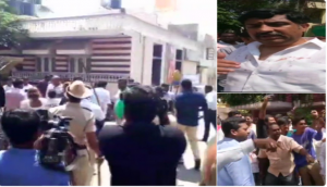 Karnataka Election 2018: Clash between BJP and Congress workers outside Bengaluru booth after BJP corporator thrashed at Hampi Nagar