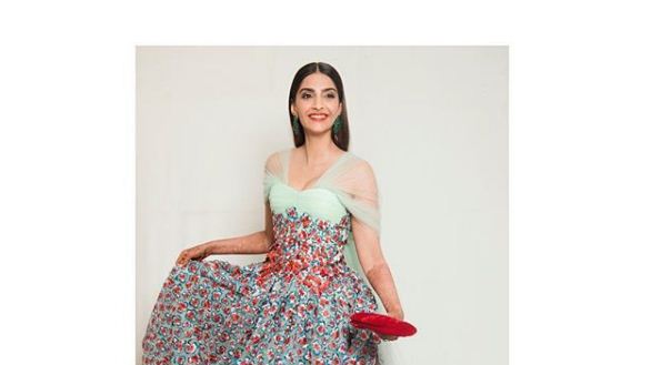 Cannes 2018: Sonam Kapoor wore lavish floral midi dress for charity organised by French NGO 