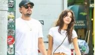 Leonardo DiCaprio and girlfriend Camila Morrone wear matching white tees and sneakers in NYC