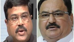 Pradhan, JP Nadda appointed as BJP observers in Karnataka