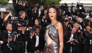Cannes 2018: Winnie Harlow is killing it in silver 'liquid mercury' dress at red carpet 