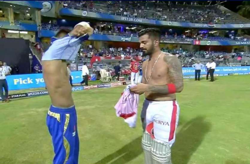 KL Rahul, Hardik Pandya bring football's jersey-swap tradition to cricket