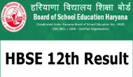 Haryana Board Class 12th Result 2018: Haryana students will get their intermediate results on HBSE website today