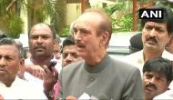Ahead of J-K visit, Ghulam Nabi Azad questions connectivity in the region