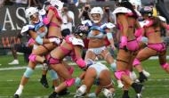 Women football players get into brawl during a league match, video inside