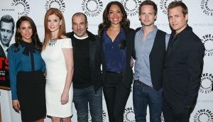  Meghan Markle's 'Suits' co-stars land in London ahead of royal wedding