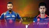 DD v MI: DD won the toss and invited MI to bowl first