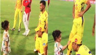 Video: Dhoni plays with his daughter Ziva and it is the best thing on the internet