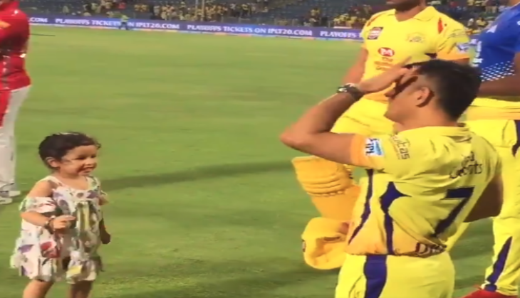 Dhoni and ziva