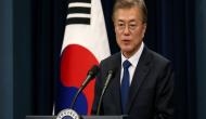 S Korean President in US to ensure Trump-Kim meet