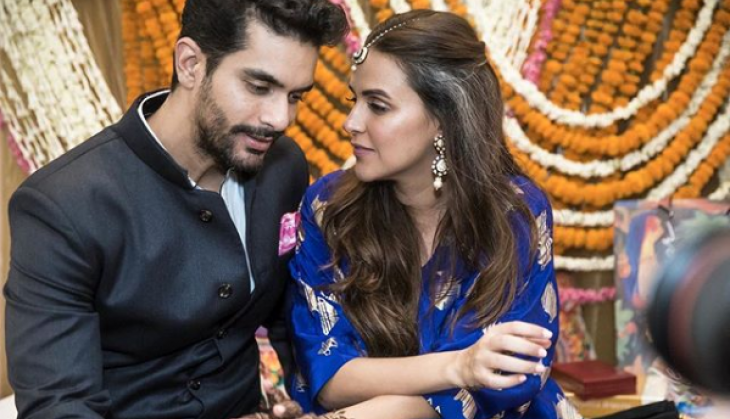 Neha Dhupia and Angad Bedi