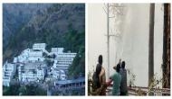 Vaishno Devi yatra suspended due to massive fire in Trikuta hills; at least 25,000 pilgrims stranded in Jammu