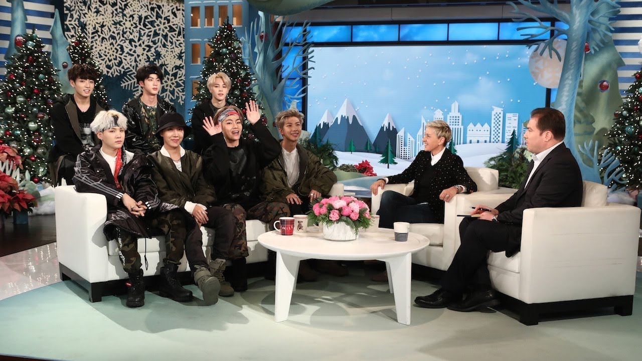  Korean pop-band gets hilariously scared in prank on 'The Ellen DeGeneres' show