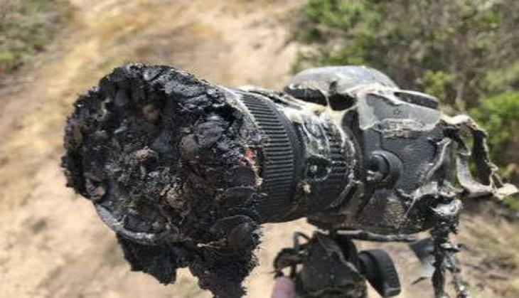 NAsa melted camera