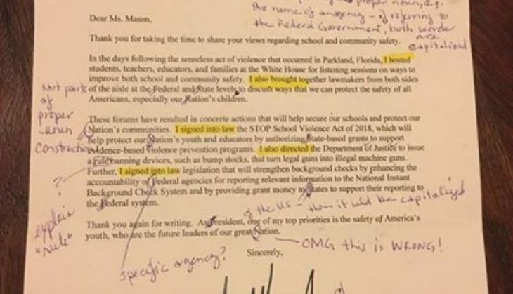 White House Letter