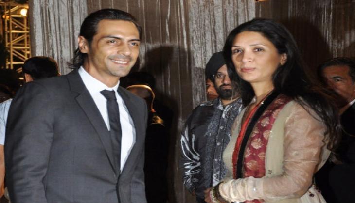 Arjun Rampal and Mehr Jesia