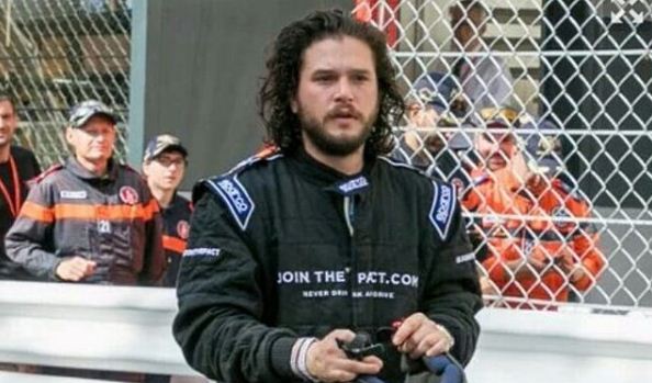 Kit Harington hits the Monaco Grand Prix with Game of Thrones co-stars ahead of his wedding with Rose Leslie  