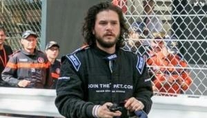 Kit Harington hits the Monaco Grand Prix with Game of Thrones co-stars ahead of his wedding with Rose Leslie  
