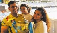 Ziva Dhoni gives a glimpse of Dhoni's newfound love; Sakshi shares video