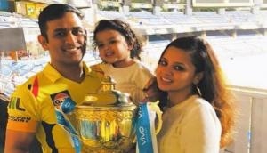 Ziva Dhoni gives a glimpse of Dhoni's newfound love; Sakshi shares video