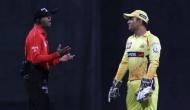 The moment when captain cool MS Dhoni lost his calm and fought with umpire, watch video