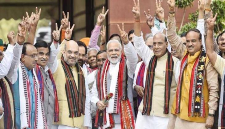 bjp nda loksabha seats
