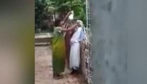 Video: Shocking! Kolkata woman mercilessly beats up mother-in law over 'plucking' flowers