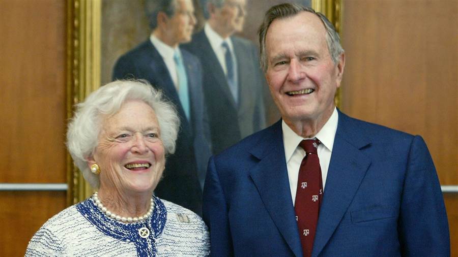 George W. Bush shares his mother Barbara Bush's last words in a new book 'George and Barbara: A Great American Love Story'