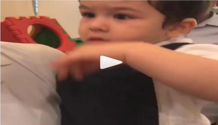 taimur ali khan dancing video
