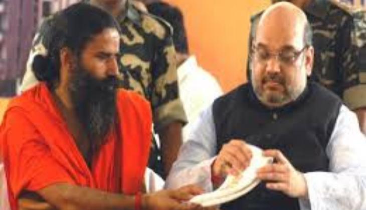 Sampark for Samarthan: Amit Shah seeks support from Ramdev