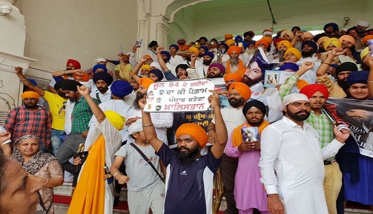 Operation Blue Star anniversary: AISSF raises pro- Khalistan slogans