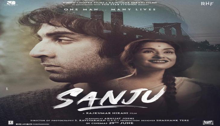 new poster of film sanju