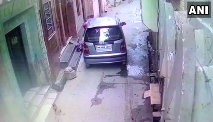 woman drop baby