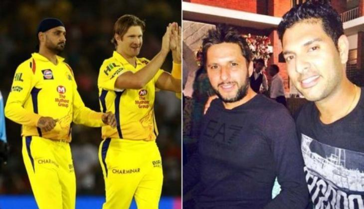 Yuvraj afridi harbhajan watson
