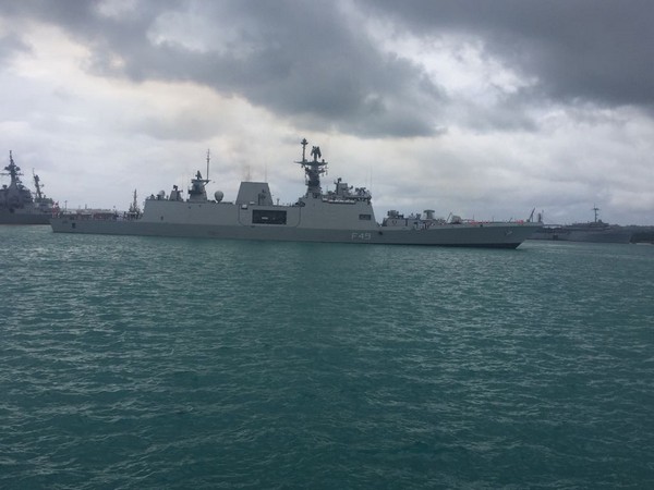  Indian Navy Ships arrive in Guam for Malabar 2018
