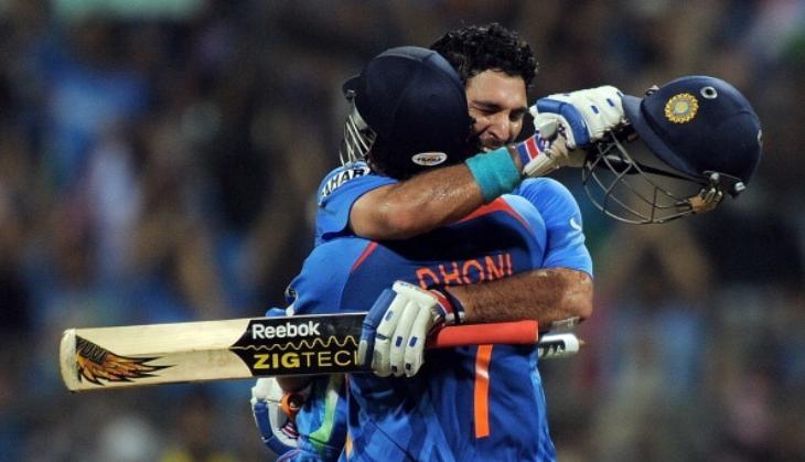 ms dhoni yuvraj singh Virender Sehwag