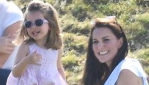 Princess Charlotte's goofy side at a Polo Match and Kate Middleton couldn't control her laughter