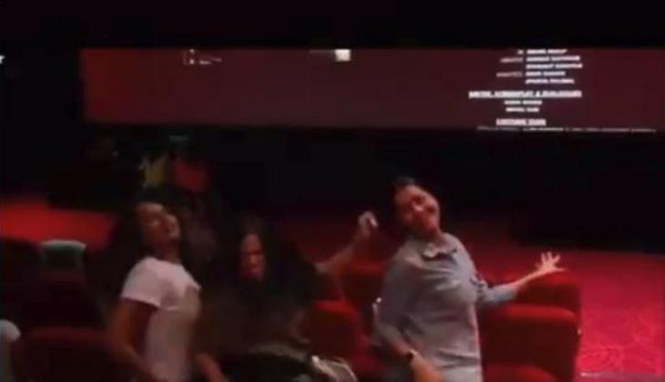 fans video in theatre
