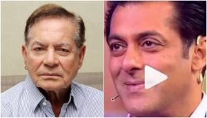 Race 3 star Salman Khan got emotional seeing father Salim Khan's message on Father's Day