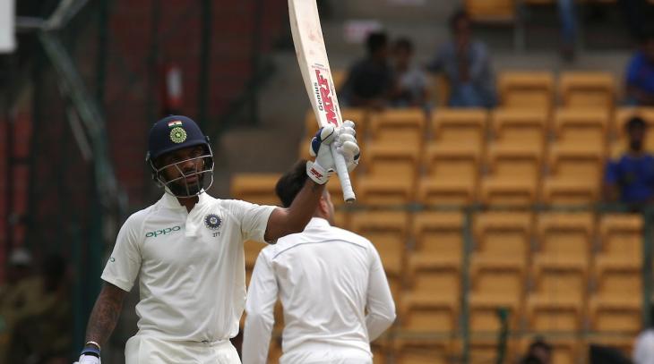 Super Dhawan' hits ton to take India to 158/0 at lunch