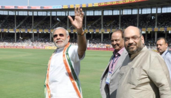 pm modi test match