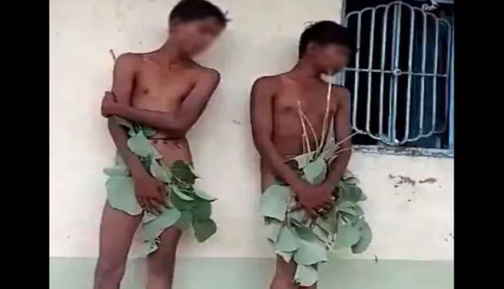 Watch Video: Dalit boys stripped, brutally beaten, paraded naked in Maharashtra's Jalgaon for swimming in a village well