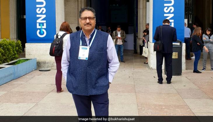 Journalist Shujaat Bukhari, Editor of 'Rising Kashmir' shot dead by unidentified gunmen outside the office in Srinagar