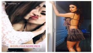 Shocking! Naagin actress Mouni Roy lip kissing video with Sanjeeda Sheikh goes viral like wild fire; see video