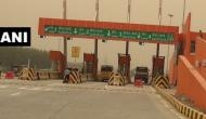 After govt buildings, parks, dividers now UP toll plaza painted saffron