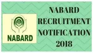NABARD Recruitment 2018: Apply for Specialist Officers and other posts announced by the Bank; check out the last date for online registration